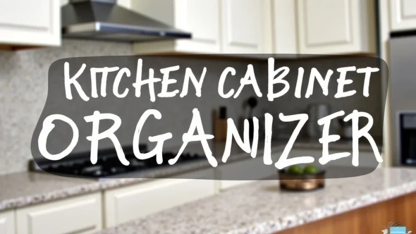 Kitchen Cabinet Organizer Price Guide The image shows organized kitchen cabinets with various storage solutions, useful for a price guide.