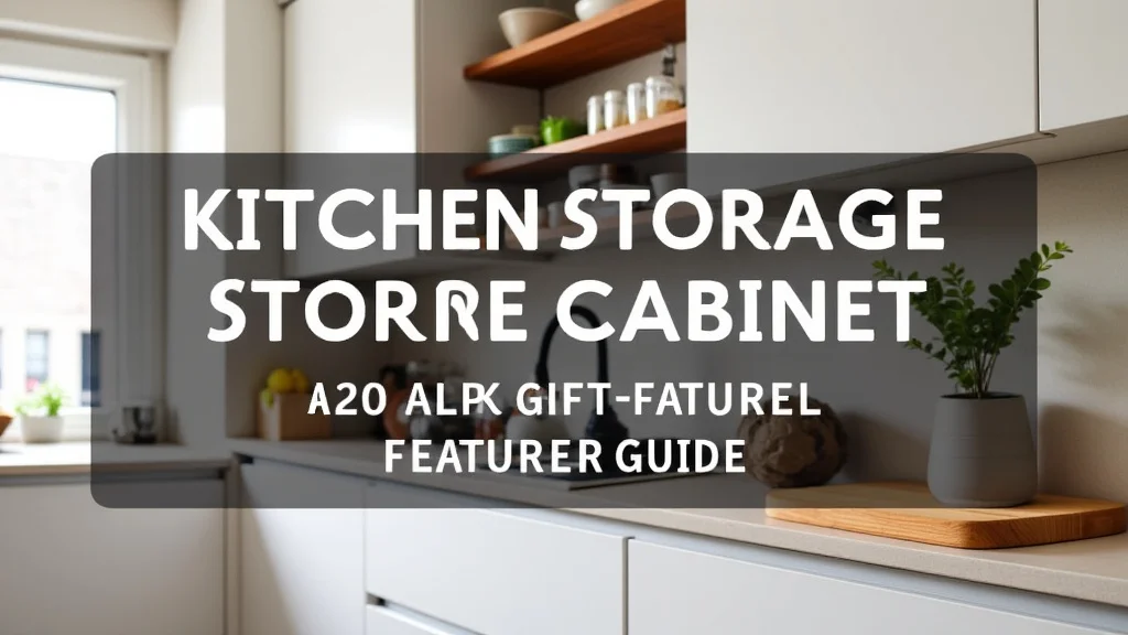 The image shows a well-organized kitchen cabinet interior, illustrating storage solutions for a price guide.